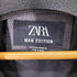 ザラ ZARA LEATHER BIKER JACKET メンズ import:M