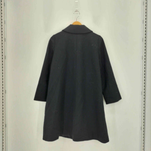 LAPIS LUCE BEAMS カシミヤ混 ステンカラーコート レディース 38