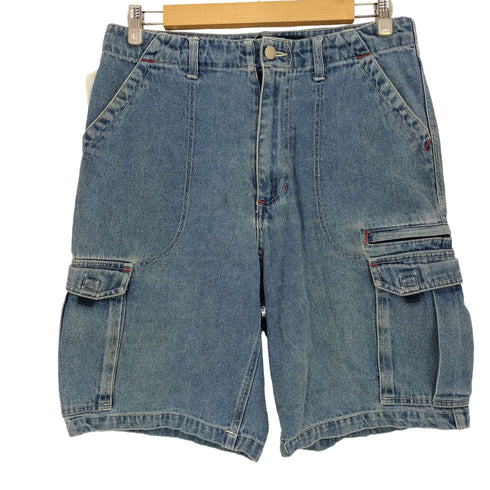 フェイデッドグローリー FADED GLORY 90s~00s ワイドカーゴデニムショートパンツ ショーツ メンズ 32