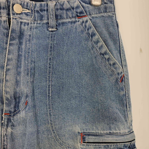 フェイデッドグローリー FADED GLORY 90s~00s ワイドカーゴデニムショートパンツ ショーツ メンズ 32