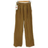 クラネ CLANE BACK SLIT STRAIGHT PANTS レディース 0