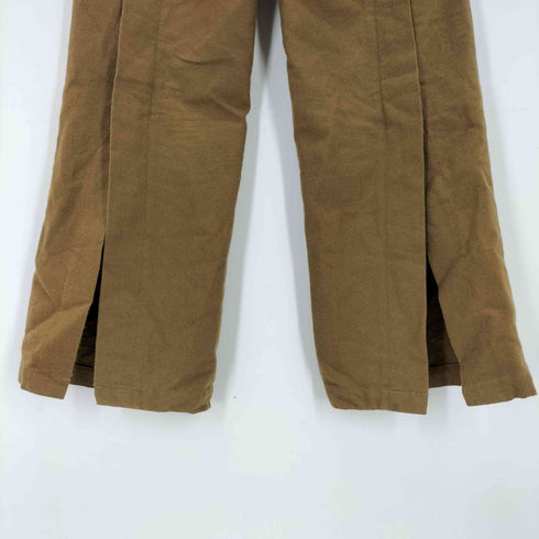 クラネ CLANE BACK SLIT STRAIGHT PANTS レディース 0