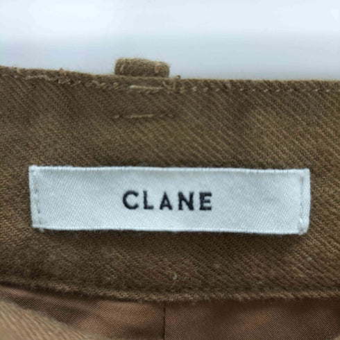 クラネ CLANE BACK SLIT STRAIGHT PANTS レディース 0