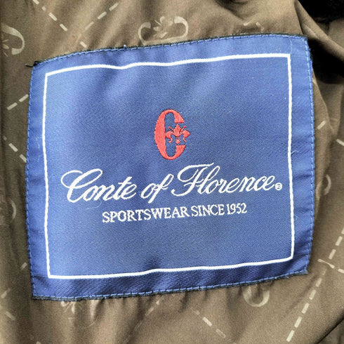 Conte of florence ラビットファーダウンコート レディース 40
