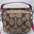 コーチ COACH シグネチャー レザー 2WAY ショルダー ハンドバック レディース