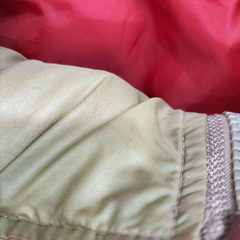 バンズ VANS 00S ワッペン キルティング ナイロン パテッドジャケット メンズ import:M