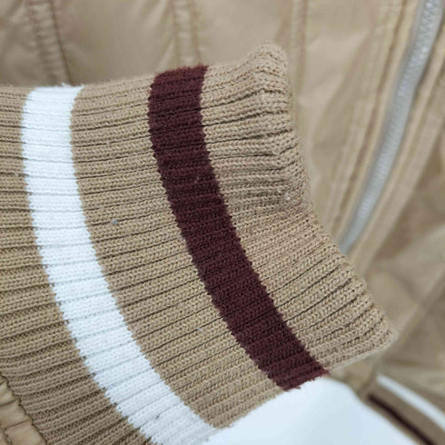 バンズ VANS 00S ワッペン キルティング ナイロン パテッドジャケット メンズ import:M