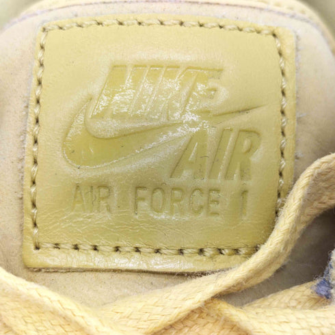 ナイキ NIKE WMNS AIR FORCE 1 PRM MF SATURN GOLD/SAIL メンズ JPN:29