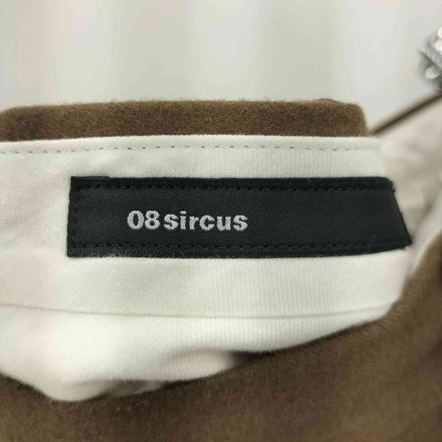 ゼロエイトサーカス 08sircus flannel trousers フランネル トラウザー スラックスパンツ メンズ 5