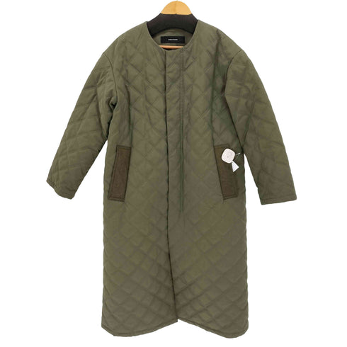 ジャーナルスタンダード JOURNAL STANDARD ノーカラーキルティングコート レディース S