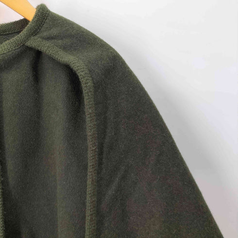 MADE IN ITALY アルパカ混 ケープコート レディース 40