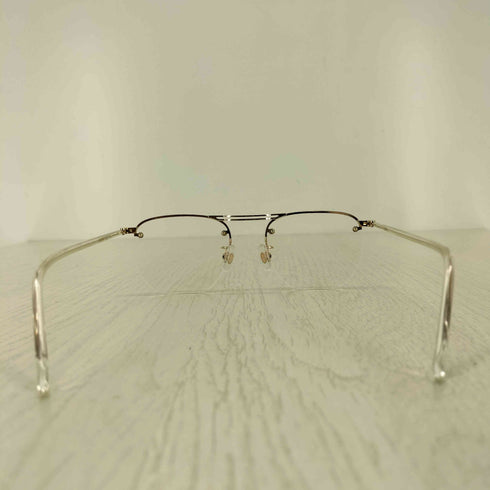 アヤメ Ayame HIGH WAY ダブルブリッジ メタルフレーム 眼鏡 メンズ 51口17