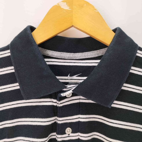 ナイキ NIKE ボーダー ポロシャツ メンズ import:XXL