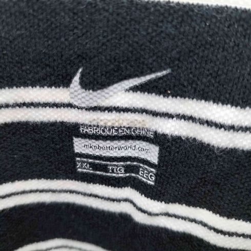 ナイキ NIKE ボーダー ポロシャツ メンズ import:XXL
