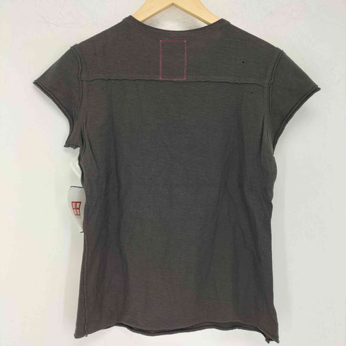 Morphine Generation Y2K グランジ カットオフ ダメージ加工 ショートスリーブTシャツ レディース M