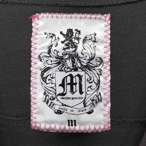 Morphine Generation Y2K グランジ カットオフ ダメージ加工 ショートスリーブTシャツ レディース M