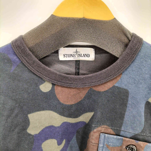 ストーンアイランド STONE ISLAND Camo Longsleeve Crewneck メンズ M