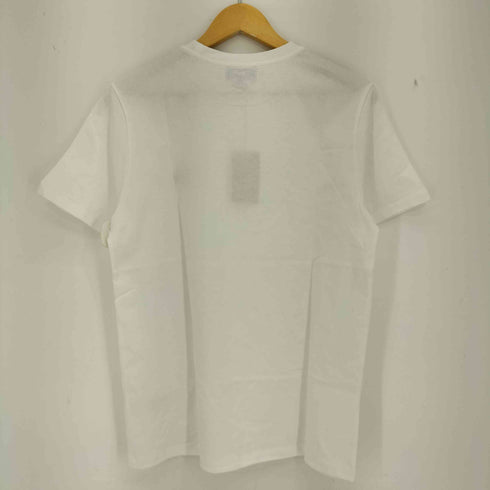 アーペーセー A.P.C. ロゴ刺繍 コットン クルーネックTシャツ メンズ import:S