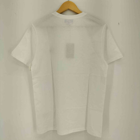 アーペーセー A.P.C. ロゴ刺繍 コットン クルーネックTシャツ メンズ import:S