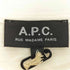アーペーセー A.P.C. ロゴ刺繍 コットン クルーネックTシャツ メンズ import:S