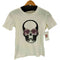 ルシアンペラフィネ Lucien Pellat-Finet イタリア製 スタッズデザインどくろTシャツ Y2K レディース import:XS