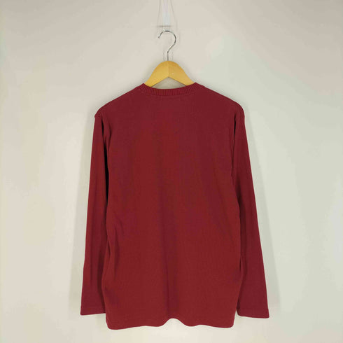 バナナリパブリック BANANA REPUBLIC 90s ロゴ ストレッチ Vネックニット メンズ import:XL