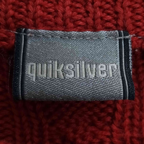 クイックシルバー Quiksilver アクリルウール ノルディック クルーネックニット メンズ import:L