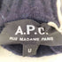 アーペーセー A.P.C. スコットランド製 ウール 手袋 メンズ 39