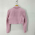 ザラ ZARA ツイード クロップドジャケット レディース import:S