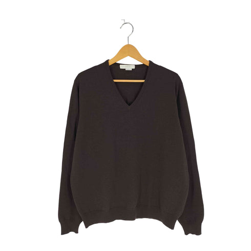 ジョンスメドレー JOHN SMEDLEY 英国製 ウール Vネックニット メンズ