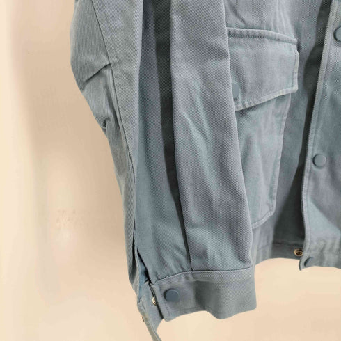 ザラ ZARA スナップボタン コットン ジャケット メンズ M