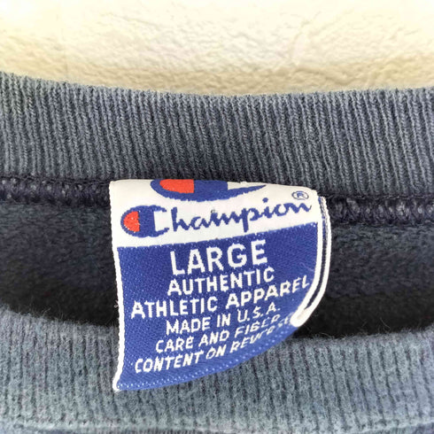チャンピオン Champion 90S USA製 前V プリント スウェット メンズ import:L