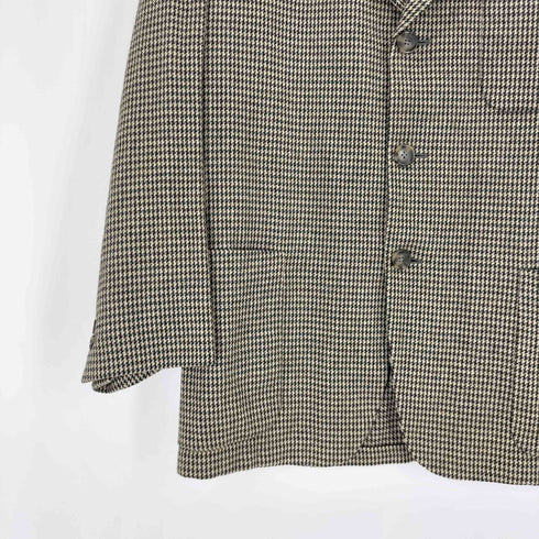 エルメネジルドゼニア Ermenegildo Zegna 3B 千鳥 テーラードジャケット メンズ
