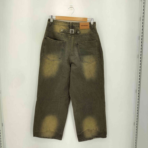 WISH FOREVER オーバーダイデニム インディゴ デニムパンツ メンズ S