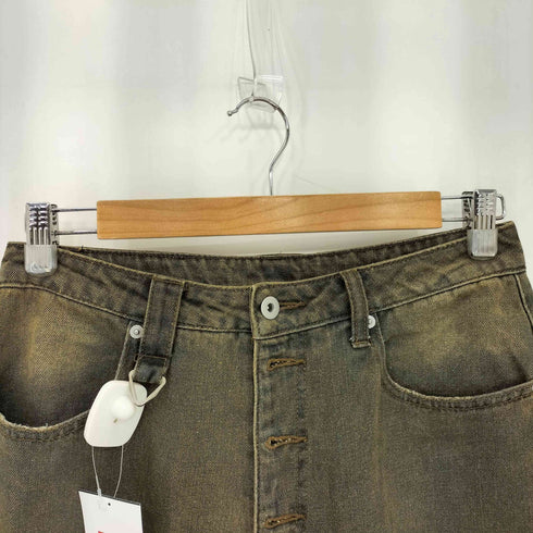 WISH FOREVER オーバーダイデニム インディゴ デニムパンツ メンズ S
