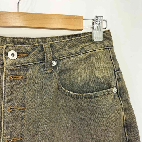 WISH FOREVER オーバーダイデニム インディゴ デニムパンツ メンズ S