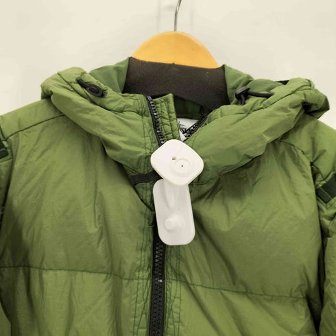 ストーンアイランド STONE ISLAND GARMENT DYED CRINKLE REPS R-NY DOWN フード ダウン ジャケット メンズ M