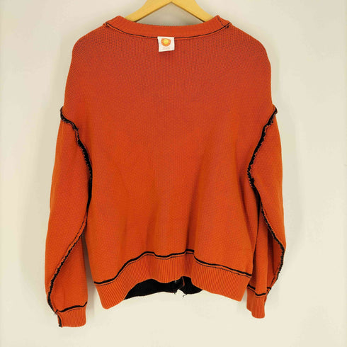 フリークスストア FREAKS STORE 24AW インサイドアウト トリップ ニットカーディガン/リバーシブル リラックスフィット メンズ JPN:M