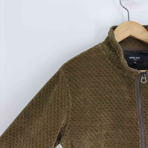 MEN’S BIGI スタンドジップモールジャカードブルゾン メンズ JPN:2