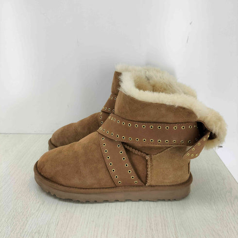 アグ UGG australia KING ベルトデザインムートンブーツ レディース JPN:24