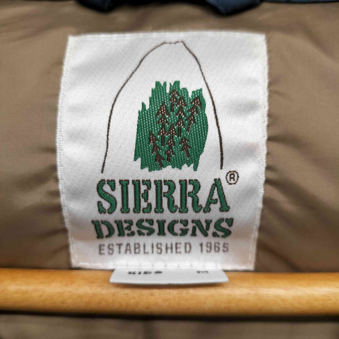 シェラデザイン SIERRA DESIGNS 60/40 ロクヨンクロス フーデッド ダウン ジャケット レディース M