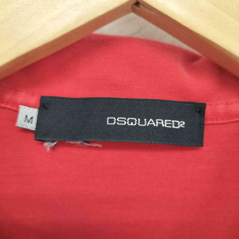 ディースクエアード DSQUARED2 スリーブプリントポロシャツ レディース import:M