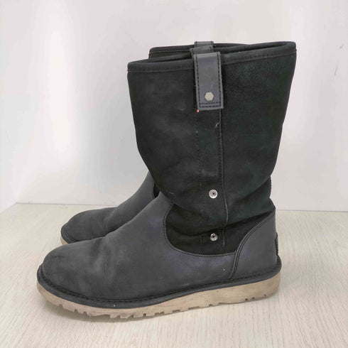 アグ UGG スエードレザー切り替えブーツ レディース JPN:24