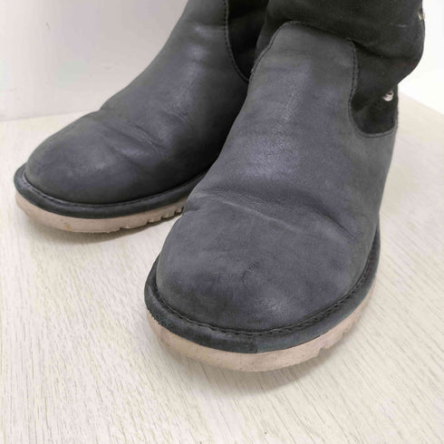 アグ UGG スエードレザー切り替えブーツ レディース JPN:24