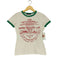 ディースクエアード DSQUARED2 フロントプリントリンガーTシャツ Y2K レディース import:S