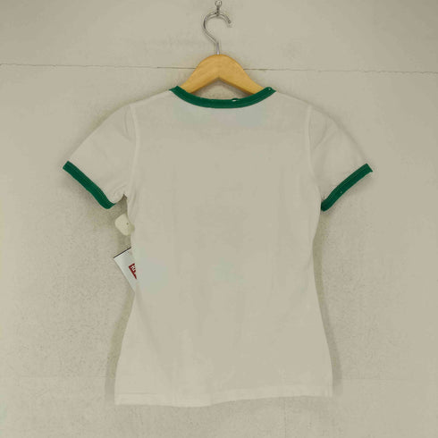 ディースクエアード DSQUARED2 フロントプリントリンガーTシャツ Y2K レディース import:S