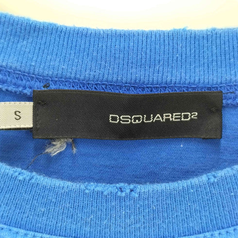 ディースクエアード DSQUARED2 フロントプリントクルーネックTシャツ レディース import:S