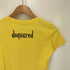 ディースクエアード DSQUARED2 フロントプリントクルーネックTシャツ レディース import:S