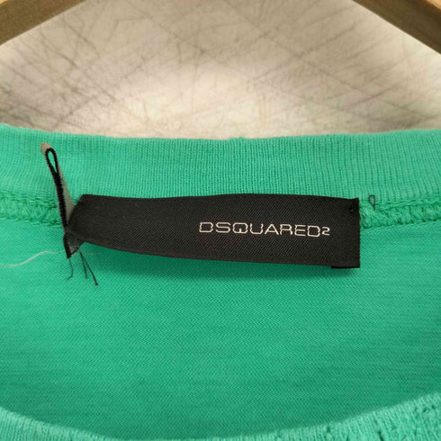 ディースクエアード DSQUARED2 フロントプリントクルーネックTシャツ レディース import:S