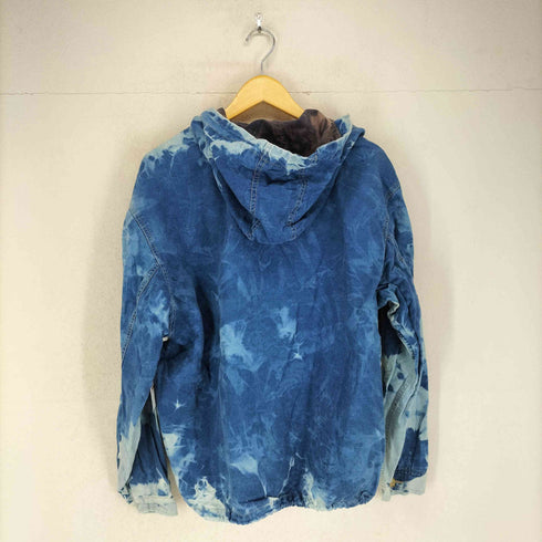 ブリーチ加工フーデットブルゾン メンズ JPN:XL